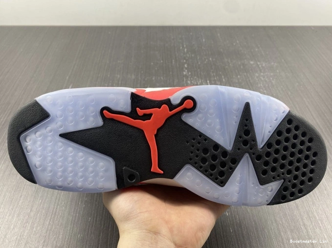 Bmlin (2014) 384664-123 Retro Infrared Jordan White 6 0707